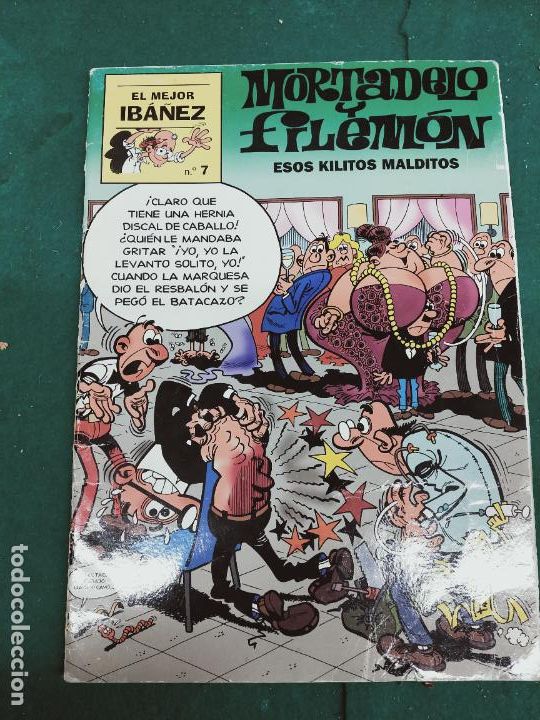 C&oacute;mics: EL MEJOR IBA&Ntilde;EZ N&ordm; 7. MORTADELO Y FILEMON. . - Foto 1