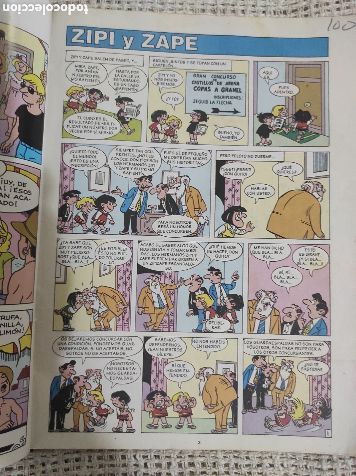 C&oacute;mics: ZIPI Y ZAPE EXTRA N&ordm; 55 - EDITA : EDICIONES B - COLECCION DE 61 - Foto 2