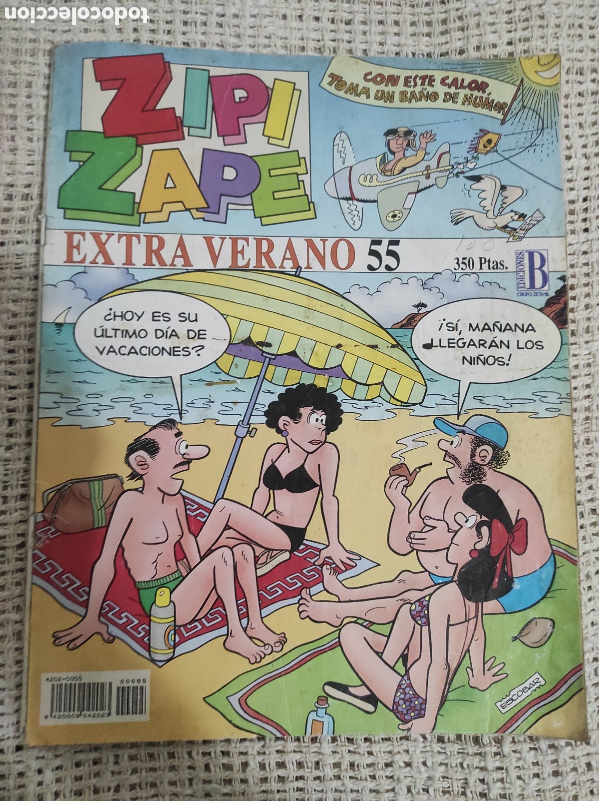 C&oacute;mics: ZIPI Y ZAPE EXTRA N&ordm; 55 - EDITA : EDICIONES B - COLECCION DE 61 - Foto 1