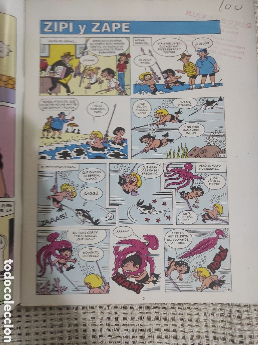 C&oacute;mics: ZIPI Y ZAPE EXTRA N&ordm; 54 - EDITA : EDICIONES B - COLECCION DE 61 - Foto 2