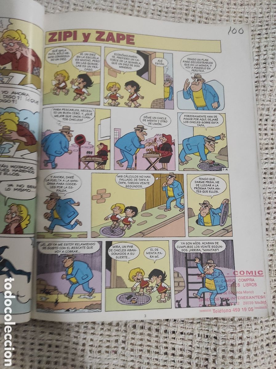 C&oacute;mics: ZIPI Y ZAPE EXTRA N&ordm; 61 - EDITA : EDICIONES B - COLECCION DE 61 - Foto 2