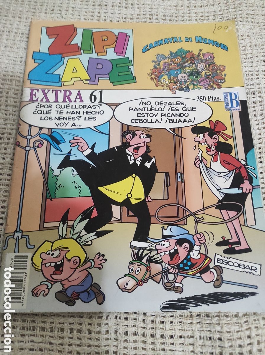 C&oacute;mics: ZIPI Y ZAPE EXTRA N&ordm; 61 - EDITA : EDICIONES B - COLECCION DE 61 - Foto 1