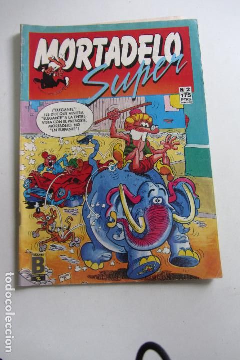C&oacute;mics: SUPER MORTADELO. N&ordm; 2. EDICIONES B 1987 ARX212 - Foto 1
