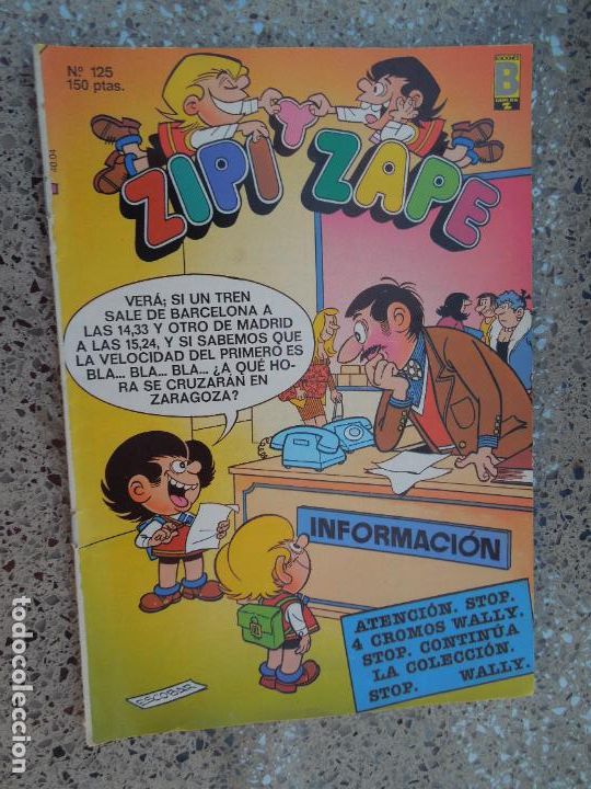 C&oacute;mics: ZIPIZAPE N&ordm; 125- EDC. B - 1987 - Foto 1