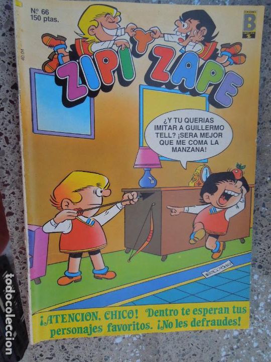 C&oacute;mics: ZIPIZAPE N&ordm; 66- EDC. B - 1987 - Foto 1