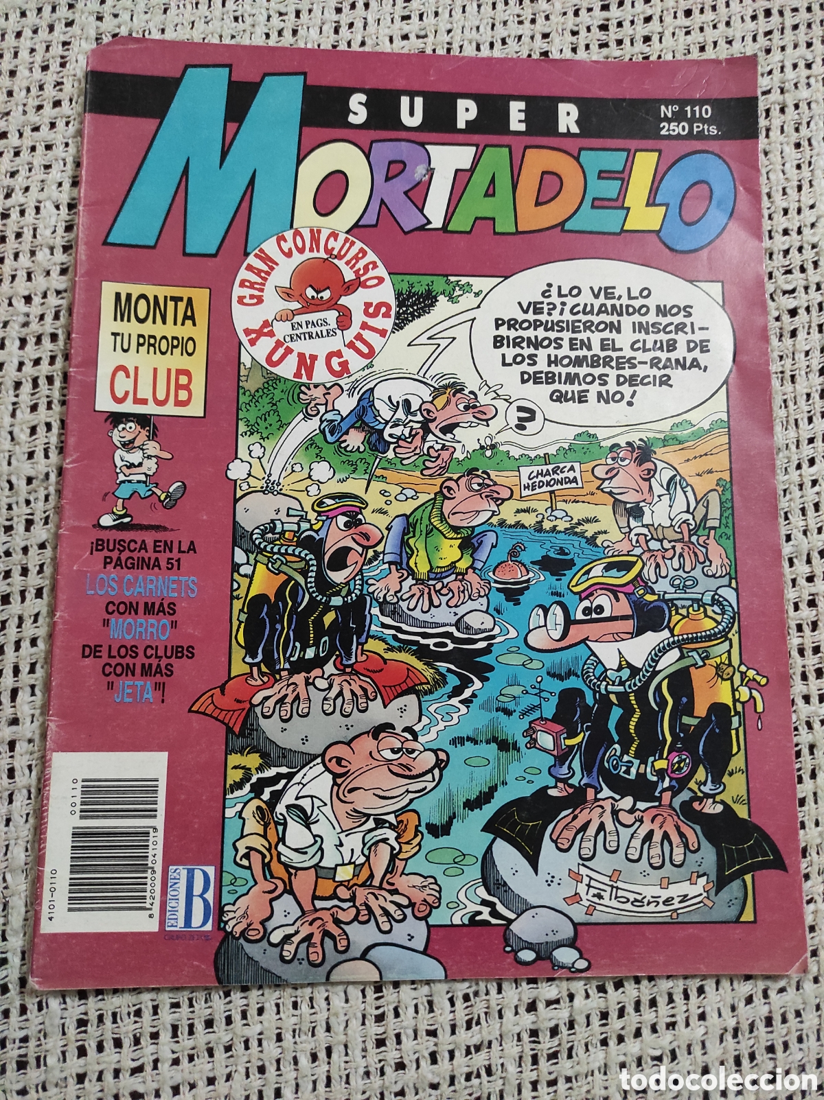C&oacute;mics: SUPER MORTADELO N&ordm; 110 -ED. EDICIONES B - Foto 1