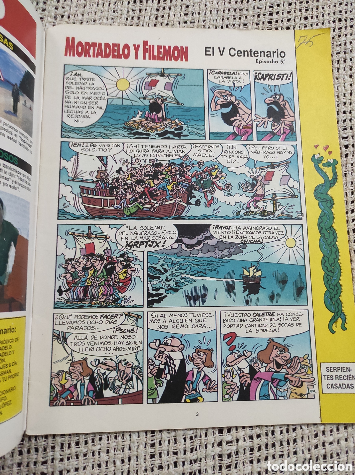C&oacute;mics: SUPER MORTADELO N&ordm; 110 -ED. EDICIONES B - Foto 2