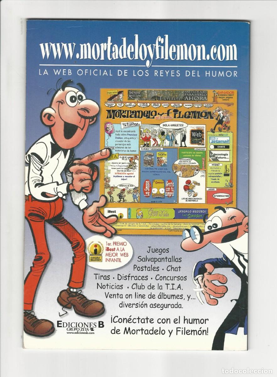 C&oacute;mics: Ediciones B. Colecci&oacute;n Ol&eacute; Mortadelo y Filem&oacute;n. 32 - Foto 2