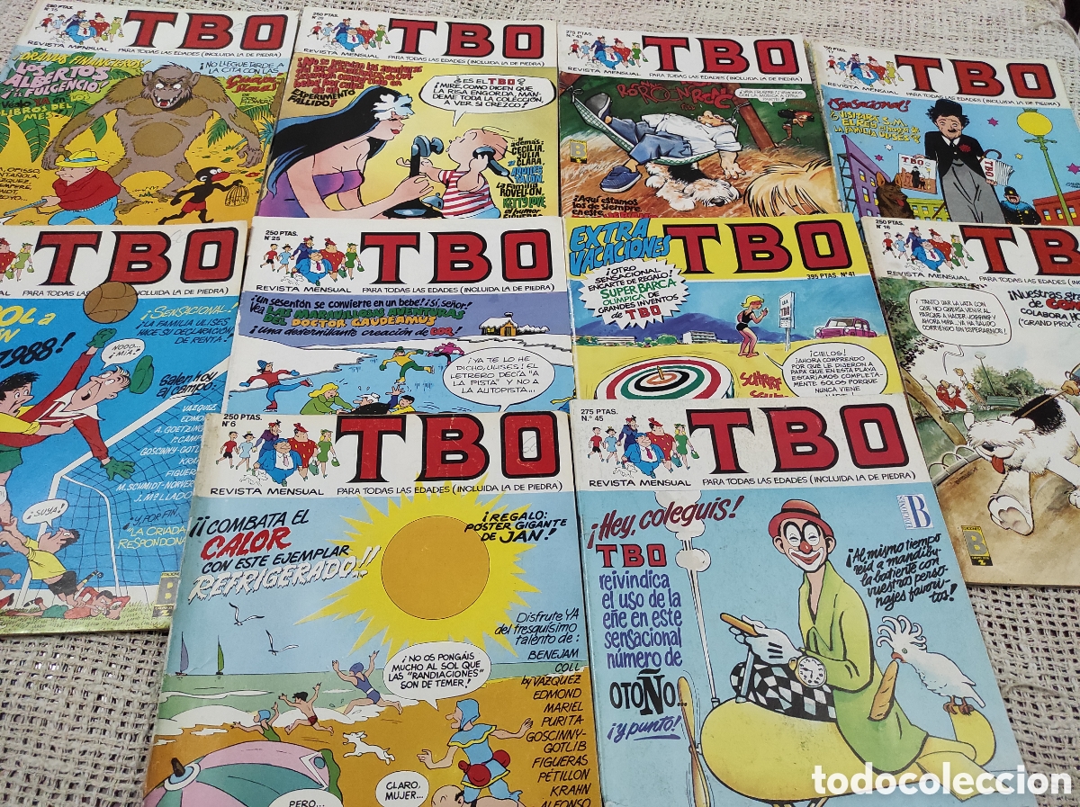 C&oacute;mics: TBO, LOTE DE 10 EJEMPLARES - EDITA: EDICIONES B - Foto 1