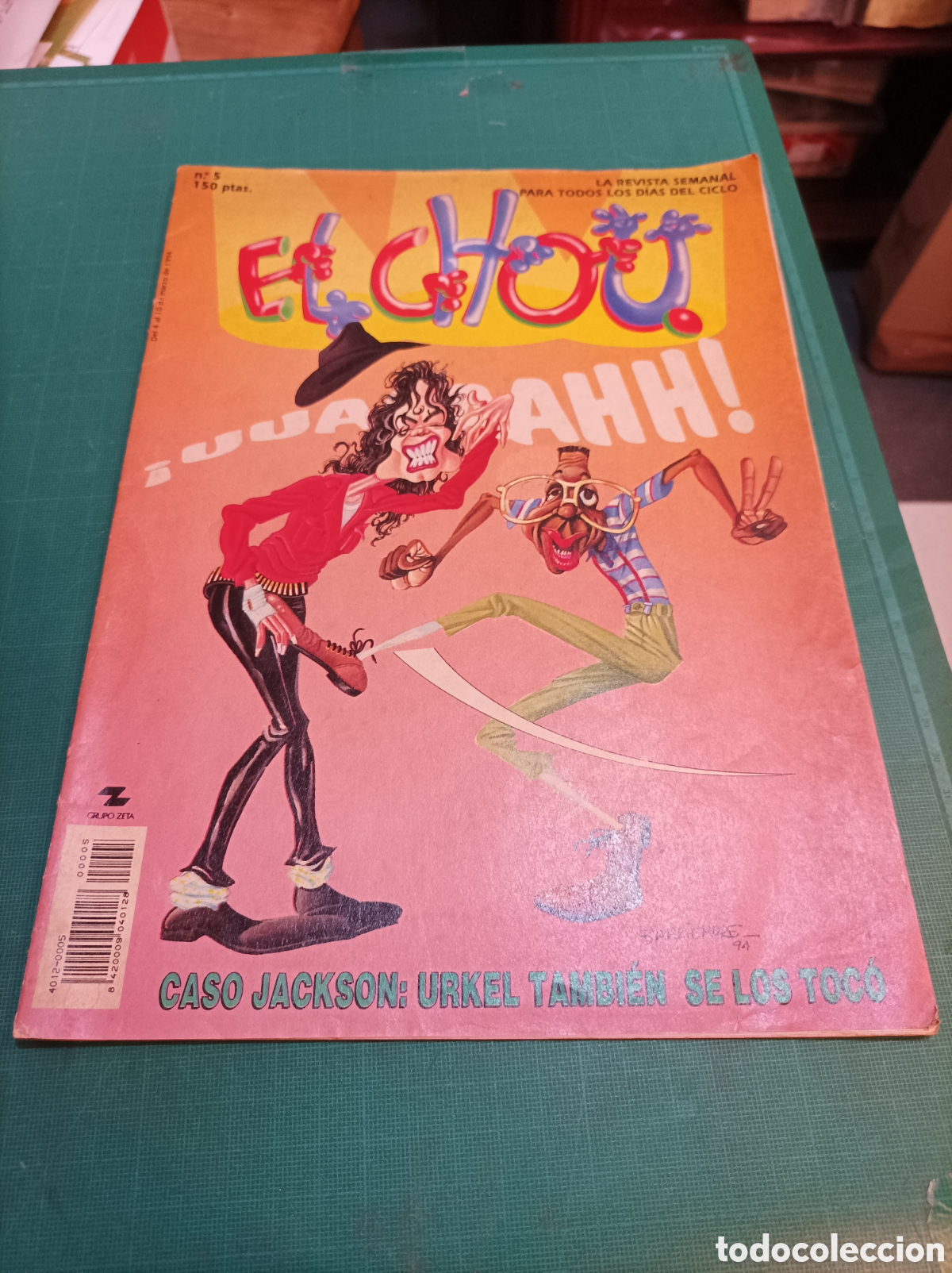 C&oacute;mics: El CHOU .CASO JACKSON .CON POSTER DEL FARI Ediciones B 1994 - Foto 1