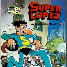 Cómics: JAN - OLE SUPER LOPEZ SUPERLOPEZ Nº 27 - LA ACERA DEL TIEMPO, EDICIONES B 1995 1ª EDICION TROQUELADO. Lote 401366059