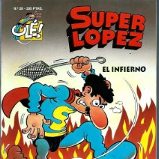 Cómics: JAN - OLE SUPER LOPEZ SUPERLOPEZ Nº 28 - EL INFIERNO - EDICIONES B 1996 1ª EDICION TROQUELADO, BIEN. Lote 401366284