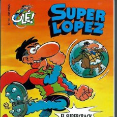Cómics: JAN - OLE SUPER LOPEZ SUPERLOPEZ Nº 31 - EL SUPERCRACK, EDICIONES B 1997 1ª EDICION TROQUELADO, BIEN. Lote 401367064