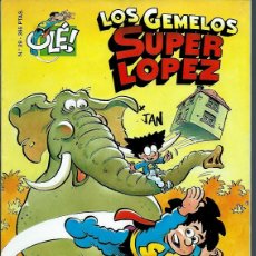Cómics: JAN - OLE LOS GEMELOS SUPERLOPEZ Nº 29 - VAMOS A VER ELEFANTES - ED. B 1996 1ª EDICION TROQUELADO. Lote 401367354
