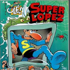 Cómics: JAN - OLE SUPERLOPEZ SUPER LOPEZ Nº 30 - LOS CIBERNAUTAS - ED. B 1997 1ª EDICION TROQUELADO. Lote 401367524