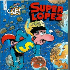 Cómics: JAN - OLE SUPERLOPEZ SUPER LOPEZ Nº 32, LAS MINAS DEL REY SOPLOMON, ED. B 1998 1ª EDICION TROQUELADO. Lote 401367719