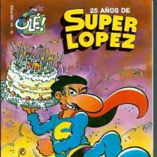 Cómics: JAN - OLE SUPER LOPEZ Nº 33 - 25 AÑOS DE SUPERLOPEZ - EDICIONES B 1999 1ª EDICION, MUY BIEN. Lote 401367969