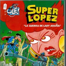 Cómics: JAN - OLE SUPERLOPEZ SUPER LOPEZ Nº 35 - LA GUERRA DE LADY ARAÑA - EDICIONES B 2000 1ª EDICION, BIEN. Lote 401368519