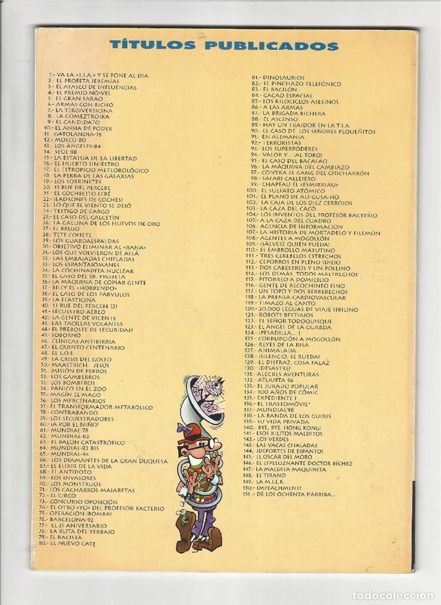 C&oacute;mics: Ediciones B. Colecci&oacute;n Ol&eacute; Mortadelo y Filem&oacute;n. 95 - Foto 2