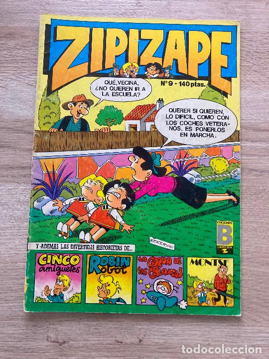 C&oacute;mics: ZIPIZAPE ZIPI Y ZAPE N&ordm; 9. EDICIONES B 1987 - Foto 1