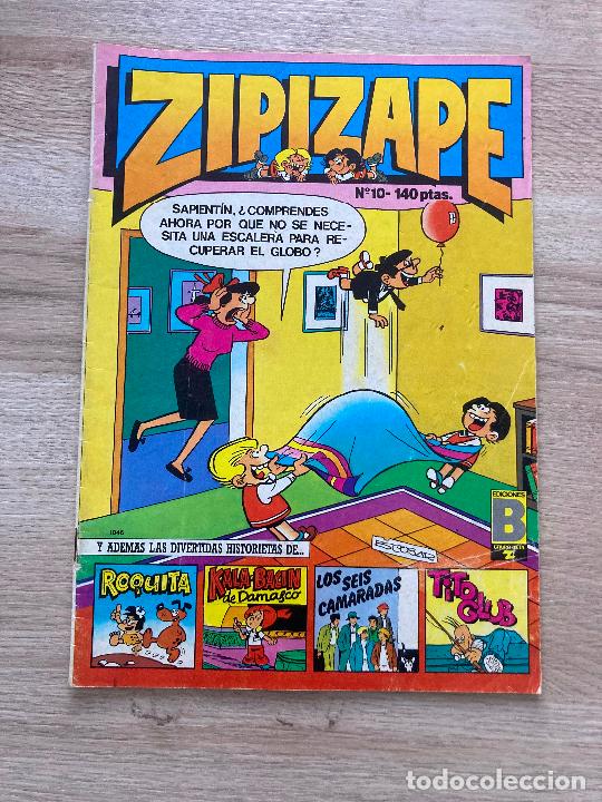 C&oacute;mics: ZIPIZAPE ZIPI Y ZAPE N&ordm; 10. EDICIONES B 1987 - Foto 1