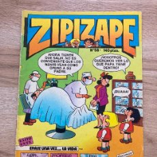Cómics: ZIPIZAPE ZIPI Y ZAPE Nº 58. EDICIONES B 1988. Lote 402245409