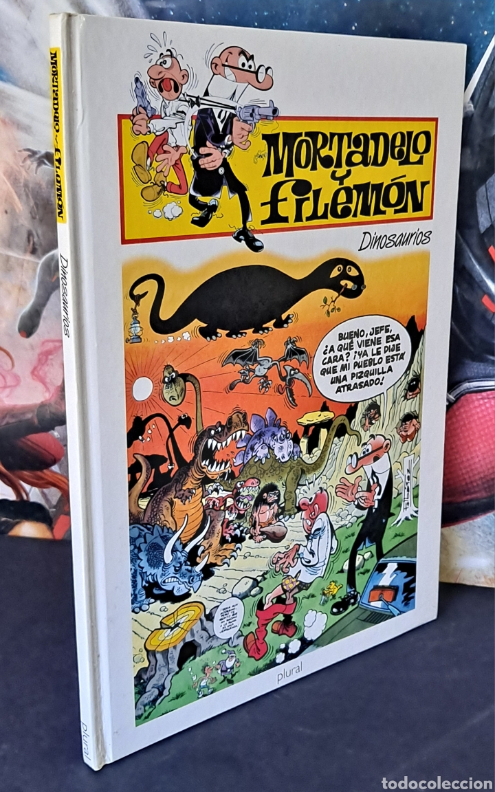 C&oacute;mics: MUY BUEN ESTADO MORTADELO Y FILEMON DINOSAURIOS EDICIONES B PLURAL - Foto 1