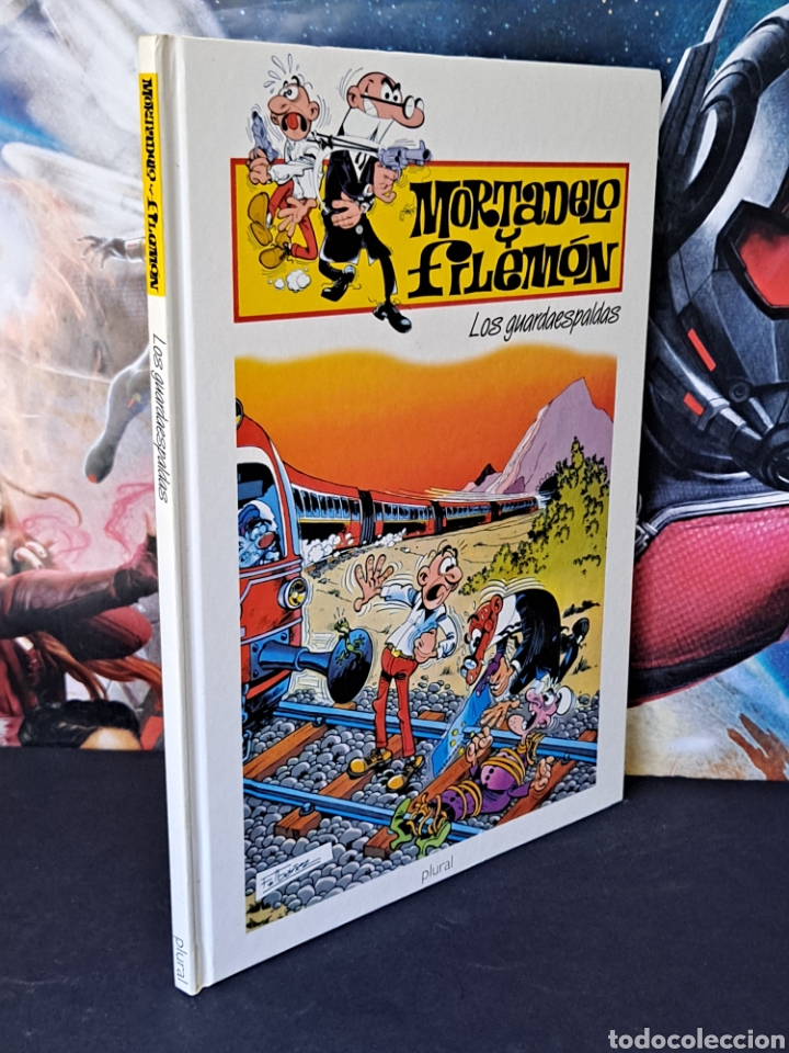 C&oacute;mics: MUY BUEN ESTADO MORTADELO Y FILEMON LOS GUARDAESPALDAS EDICIONES B PLURAL - Foto 1
