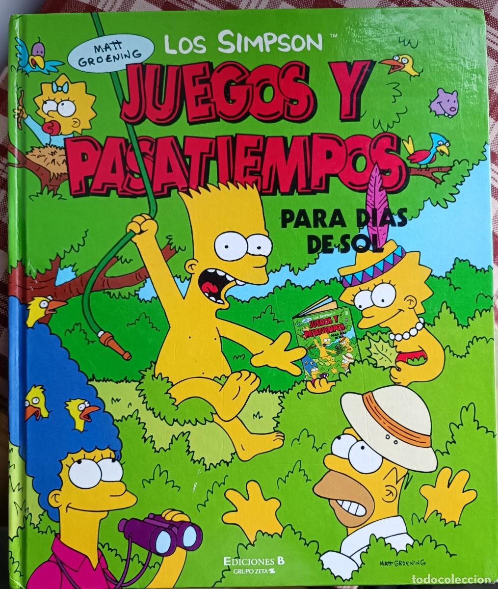 C&oacute;mics: Los Simpson - Juegos y Pasatiempos para d&iacute;as de sol - Foto 1