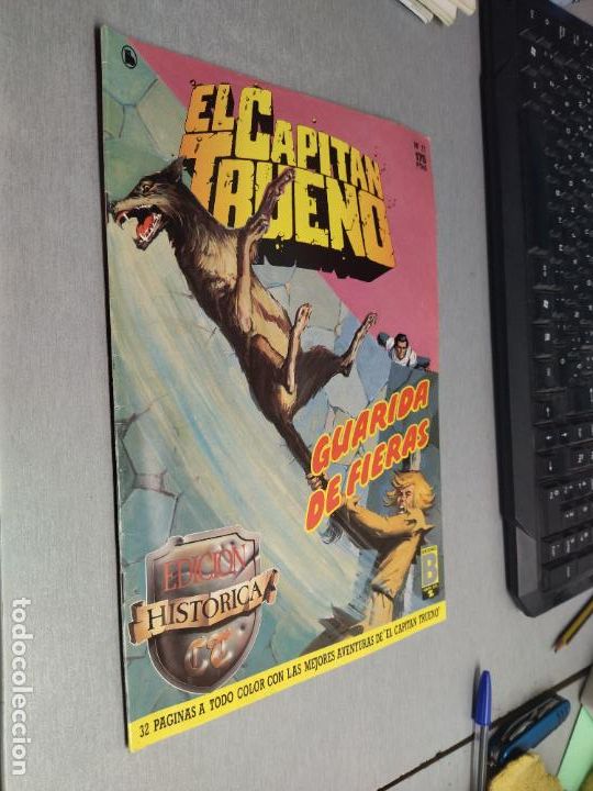 C&oacute;mics: EL CAPIT&Aacute;N TRUENO EDICI&Oacute;N HIST&Oacute;RICA N&ordm; 21 / EDICIONES B - Foto 1