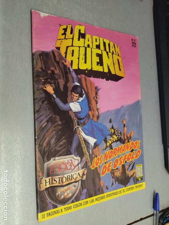 C&oacute;mics: EL CAPIT&Aacute;N TRUENO EDICI&Oacute;N HIST&Oacute;RICA N&ordm; 27 / EDICIONES B - Foto 1