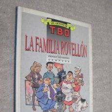 Cómics: LOS ARCHIVOS DE TBO. LA FAMILIA ROVELLÓN. EDICIONES B, 1990, GUARDAS DE OPISSO. Lote 403246274