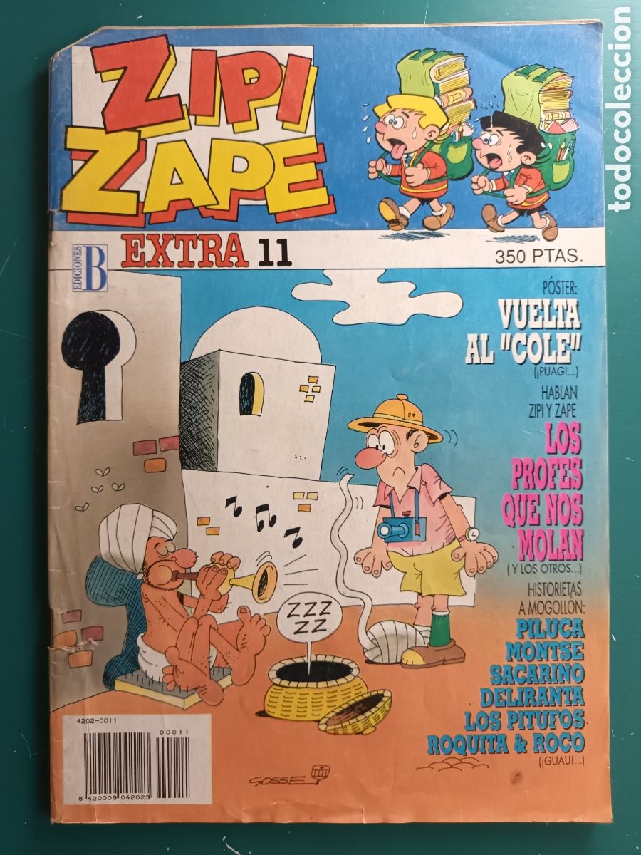 C&oacute;mics: Zipi y Zape Extra N&deg; 11 - Ediciones B - Nesquik Pitufos - Foto 1