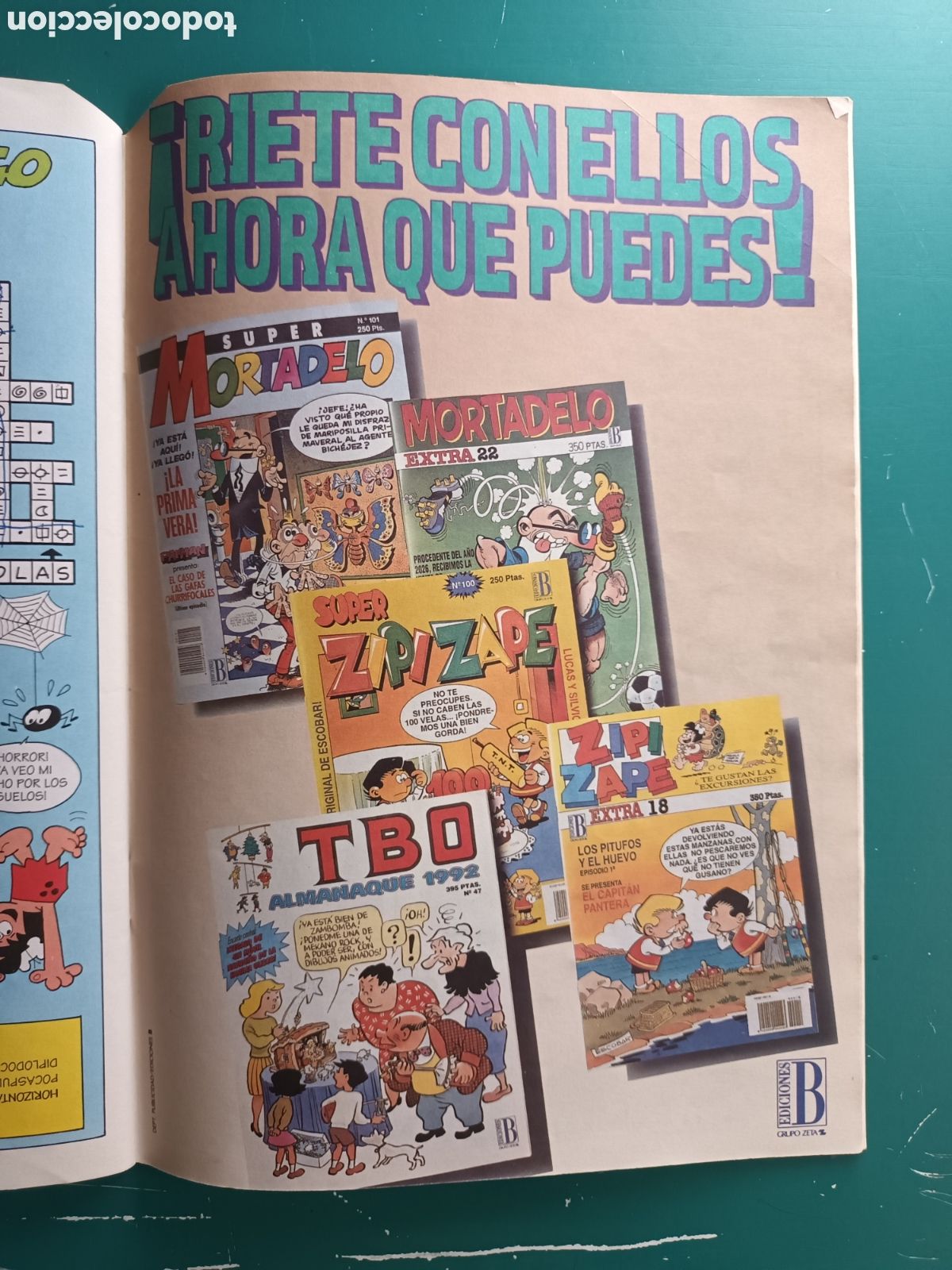 C&oacute;mics: Zipi y Zape Extra N&deg; 23 - Ediciones B - Pitufo n&uacute;mero 100 - Foto 11