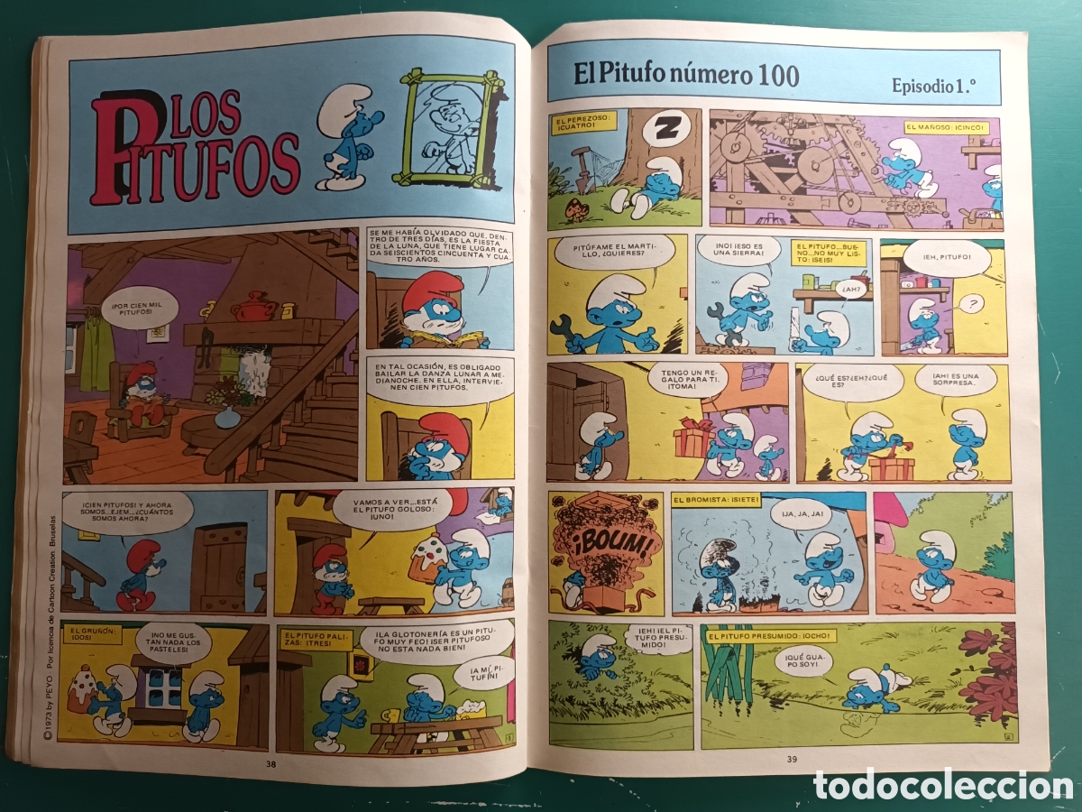 C&oacute;mics: Zipi y Zape Extra N&deg; 23 - Ediciones B - Pitufo n&uacute;mero 100 - Foto 14