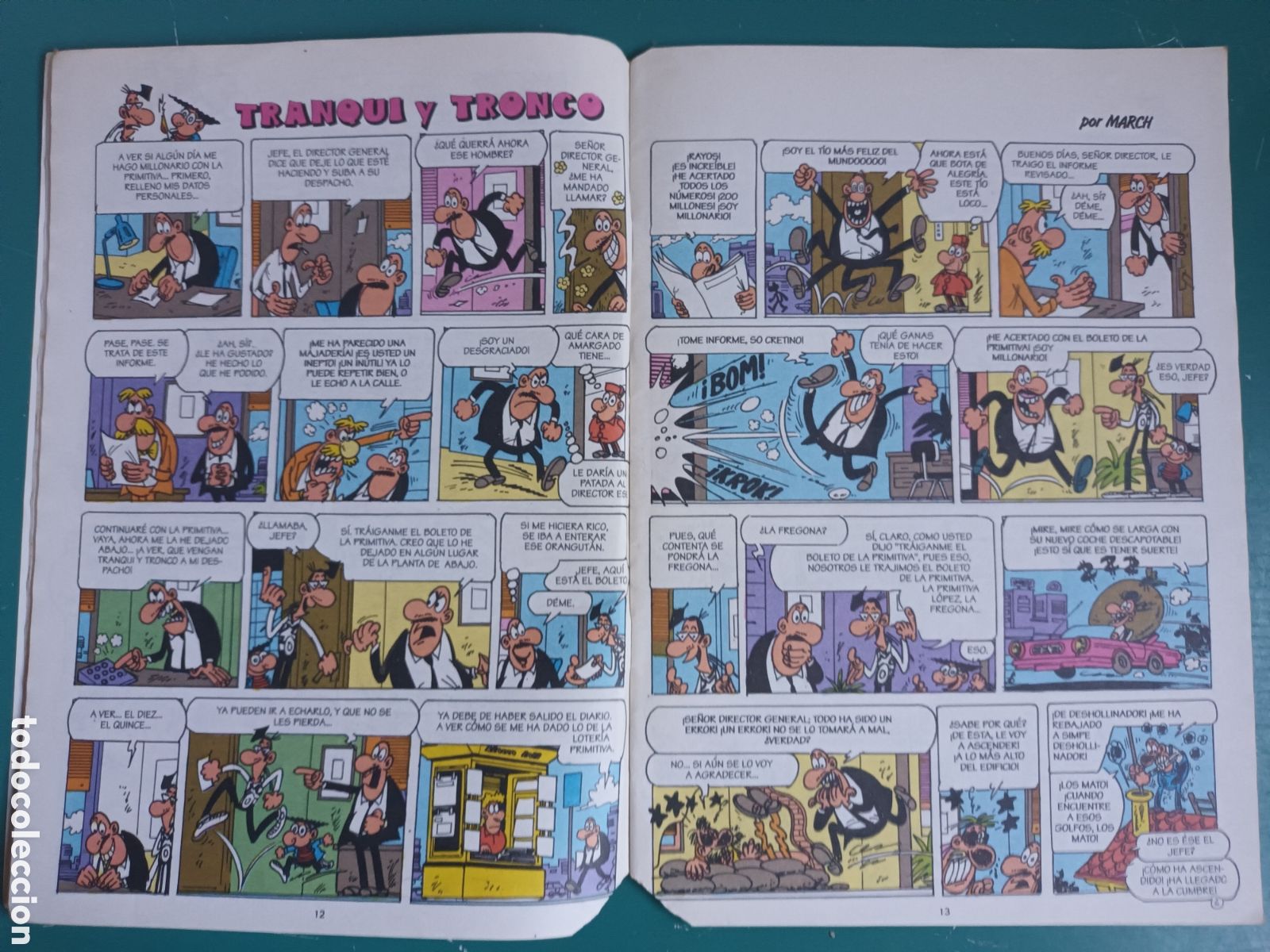 C&oacute;mics: Mortadelo Extra N&deg; 22 Ediciones B 1992 - Foto 7