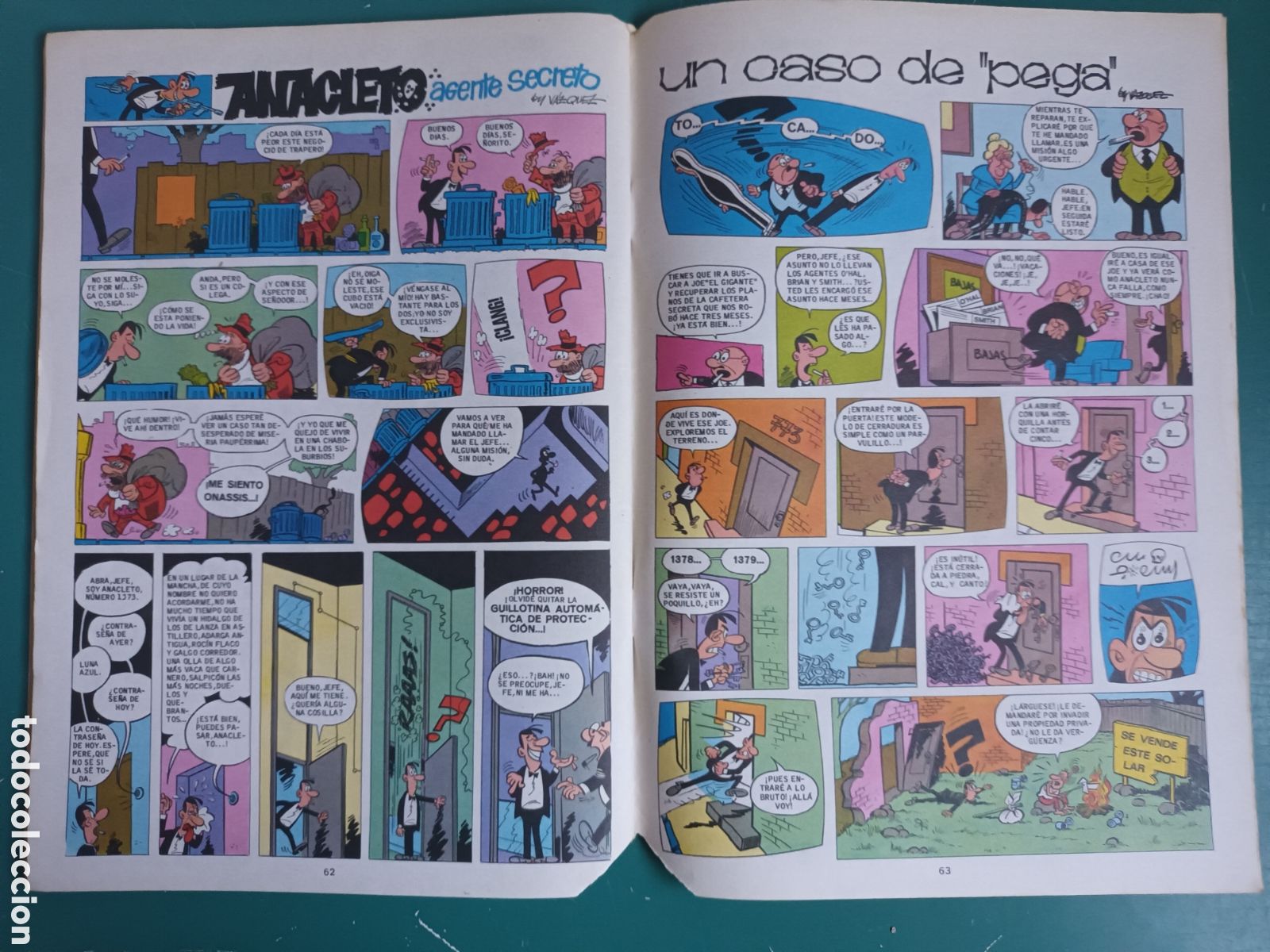 C&oacute;mics: Mortadelo Extra N&deg; 22 Ediciones B 1992 - Foto 10