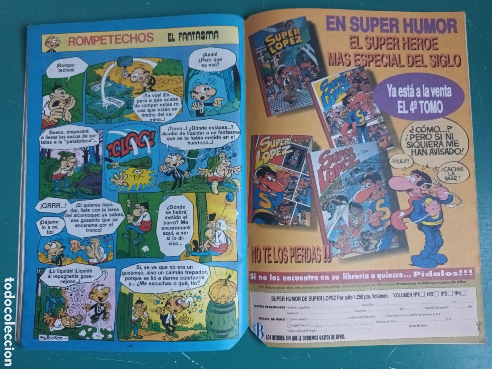 C&oacute;mics: Mortadelo Extra N&deg; 22 Ediciones B 1992 - Foto 18