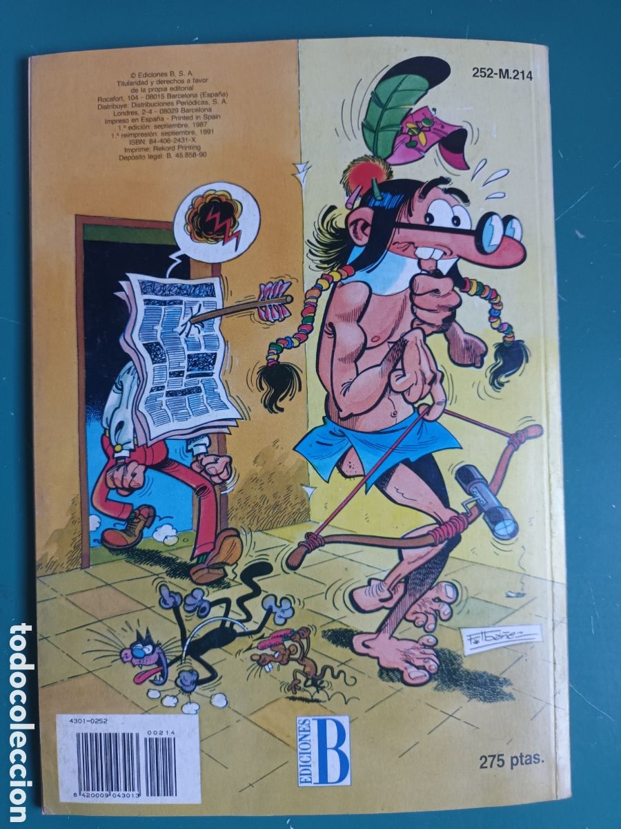 C&oacute;mics: Mortadelo y Filemon La Elasticina - Colecci&oacute;n Ol&eacute; N&deg; 252 214. Ediciones B 1991 - Foto 11