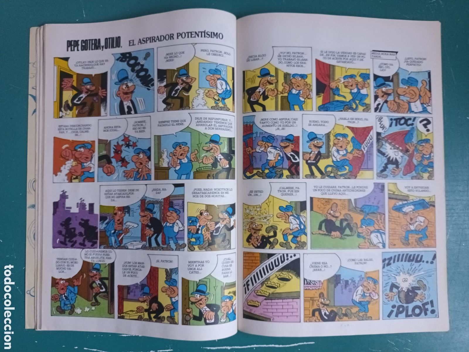 C&oacute;mics: Mortadelo y Filemon La Elasticina - Colecci&oacute;n Ol&eacute; N&deg; 252 214. Ediciones B 1991 - Foto 8