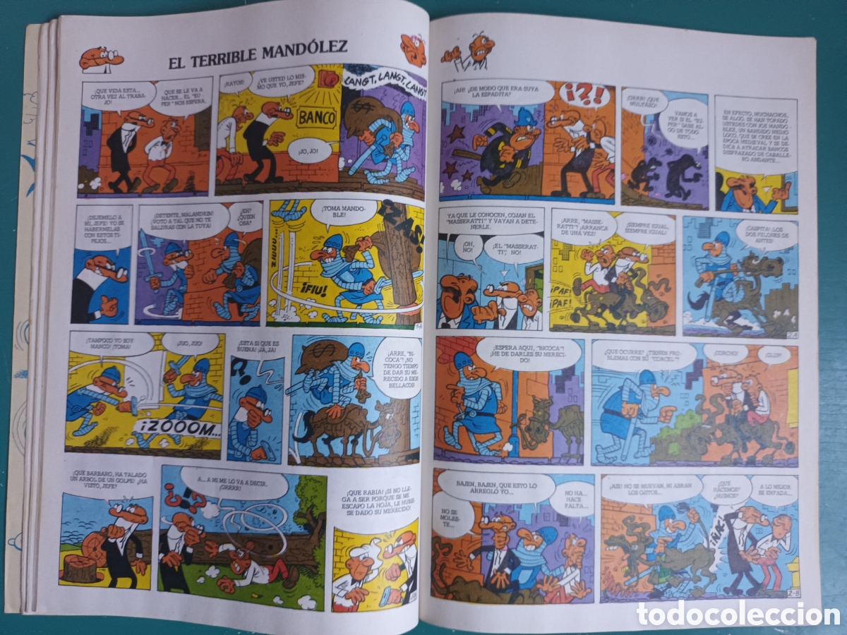 C&oacute;mics: Mortadelo y Filemon La Elasticina - Colecci&oacute;n Ol&eacute; N&deg; 252 214. Ediciones B 1991 - Foto 7