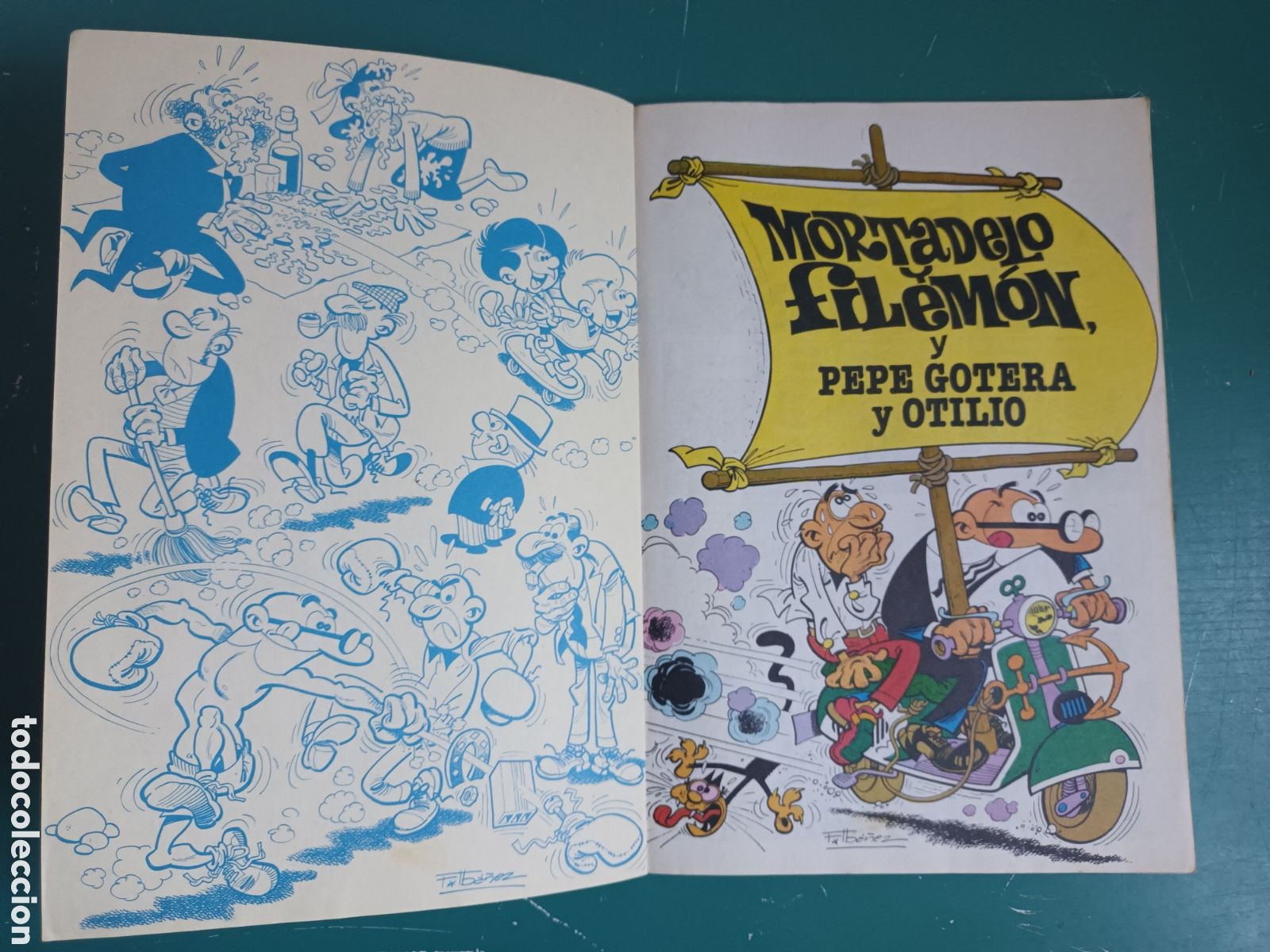 C&oacute;mics: Mortadelo y Filemon La Elasticina - Colecci&oacute;n Ol&eacute; N&deg; 252 214. Ediciones B 1991 - Foto 2