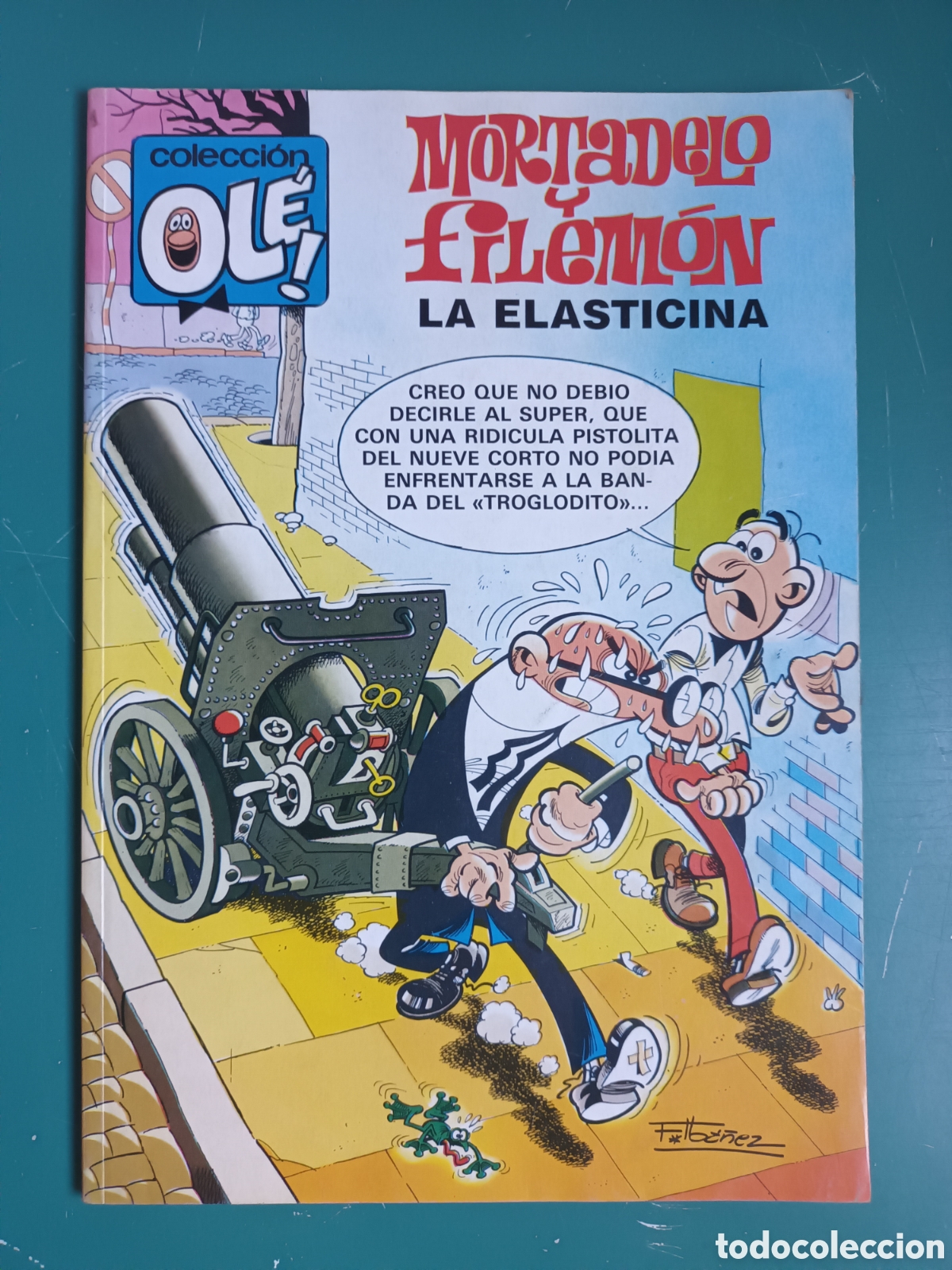 C&oacute;mics: Mortadelo y Filemon La Elasticina - Colecci&oacute;n Ol&eacute; N&deg; 252 214. Ediciones B 1991 - Foto 1