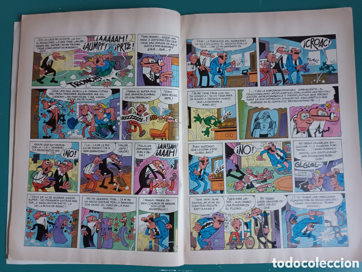 C&oacute;mics: Mortadelo y Filemon Maastrich Jes&uacute;s Ol&eacute; N&deg; 50 Ediciones B - Foto 6