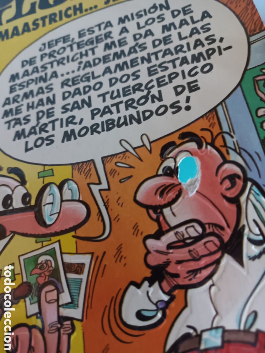 C&oacute;mics: Mortadelo y Filemon Maastrich Jes&uacute;s Ol&eacute; N&deg; 50 Ediciones B - Foto 2
