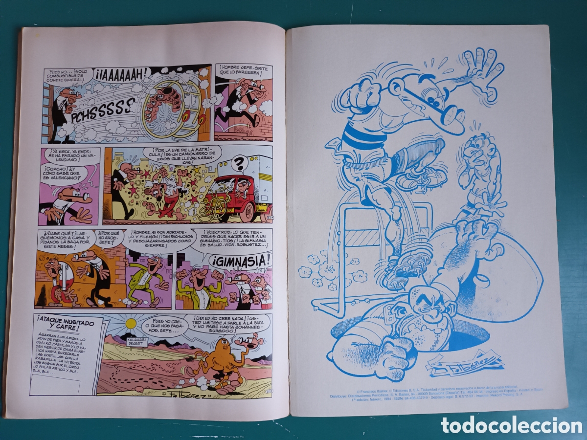 C&oacute;mics: Mortadelo y Filemon Maastrich Jes&uacute;s Ol&eacute; N&deg; 50 Ediciones B - Foto 10
