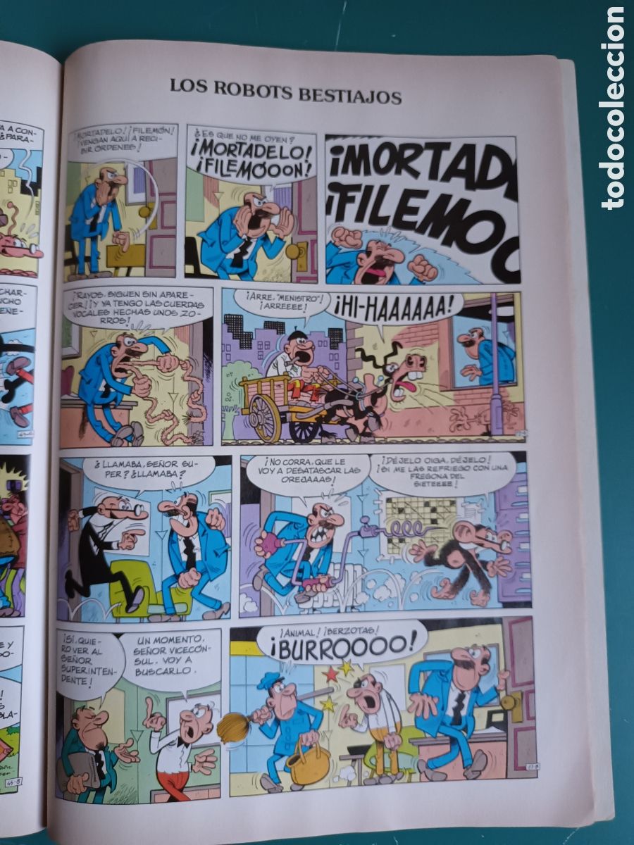 C&oacute;mics: Mortadelo y Filemon Maastrich Jes&uacute;s Ol&eacute; N&deg; 50 Ediciones B - Foto 7