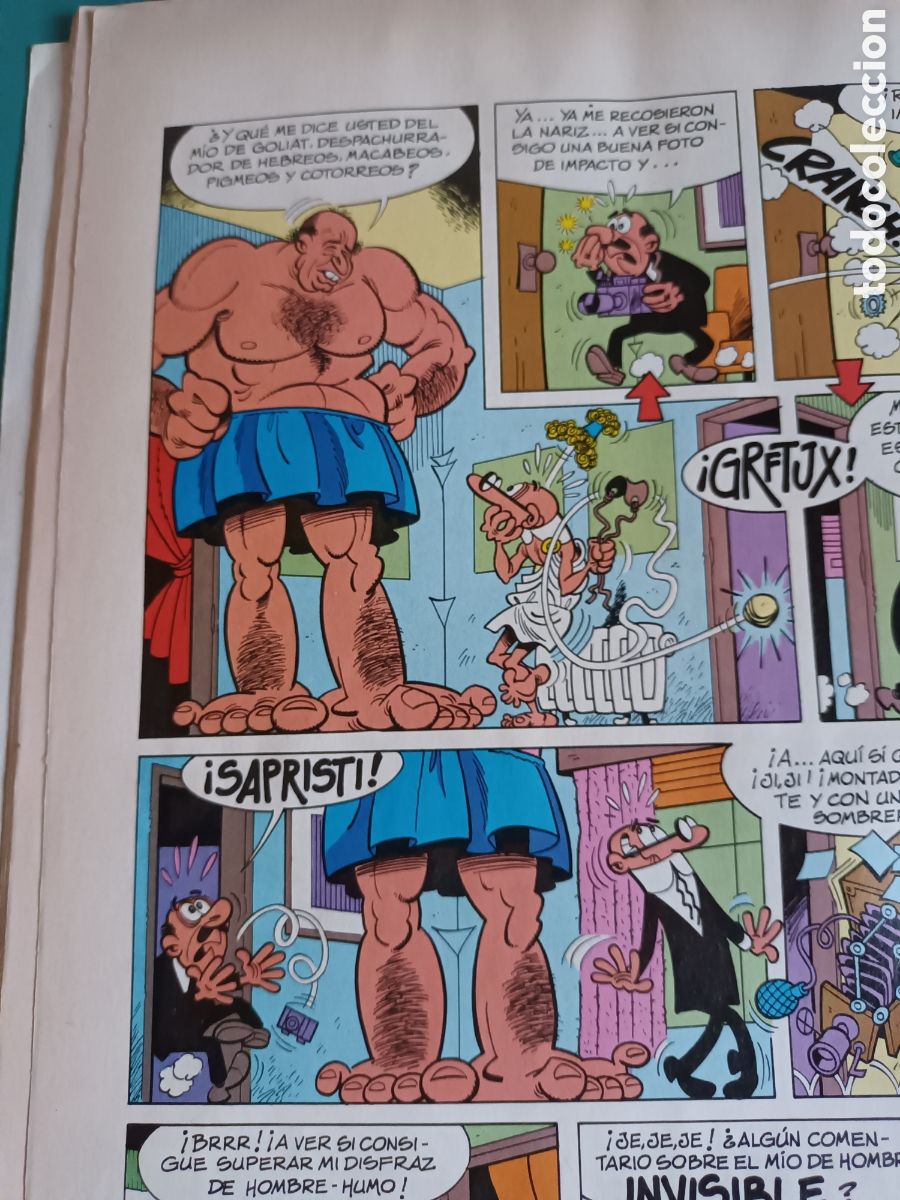 C&oacute;mics: Mortadelo y Filemon Maastrich Jes&uacute;s Ol&eacute; N&deg; 50 Ediciones B - Foto 5
