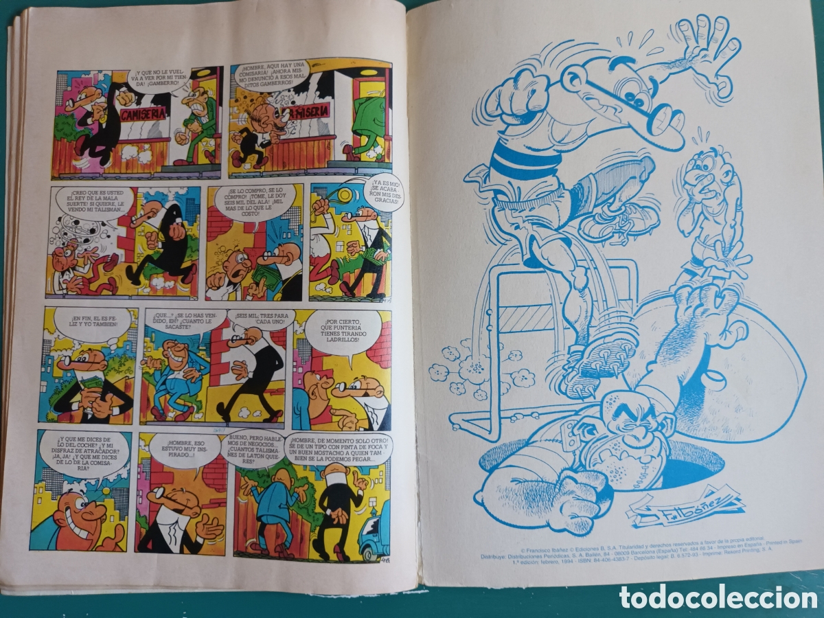 C&oacute;mics: Mortadelo y Filemon P&aacute;nico en el Zoo Ol&eacute; N&deg; 54 Ediciones B - Foto 8
