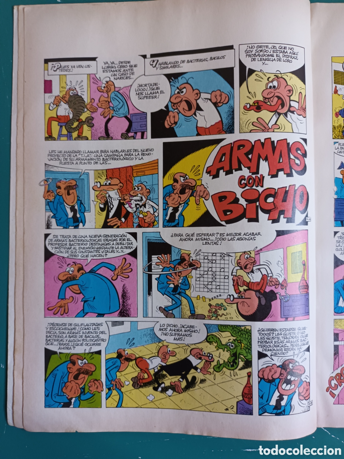 C&oacute;mics: Mortadelo y Filemon Armas con Bicho Ol&eacute; N&deg; 6 Ediciones B - Foto 4